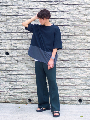 ユニクロ公式 | ドライスウェットトラックパンツ（丈長め75cm