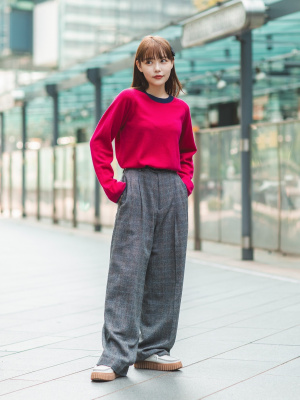 ユニクロ　UNIQLO カシミヤ　クールネックセーター ユニクロ“カシミア100％”ニットのクルーネック＆タートルネック