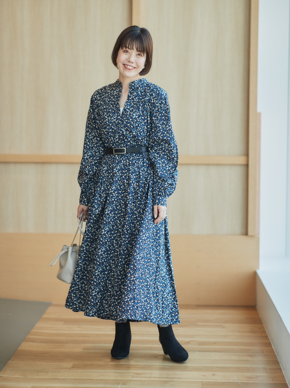 リネンブレンドオープンカラーシャツ（半袖）セットアップ可能、ボーイ