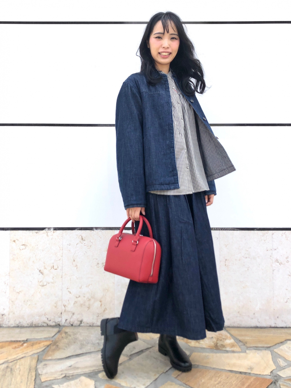 A243結城紬リメイクふんわり2way袖Aラインワンピース☆ リボン