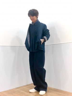 ユニクロ公式 | デニムパデッドシャツジャケット