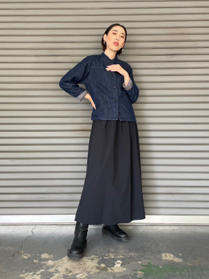 ユニクロ公式 | デニムパデッドシャツジャケット