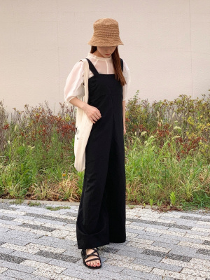 ユニクロ公式 | リネンブレンドサロペット