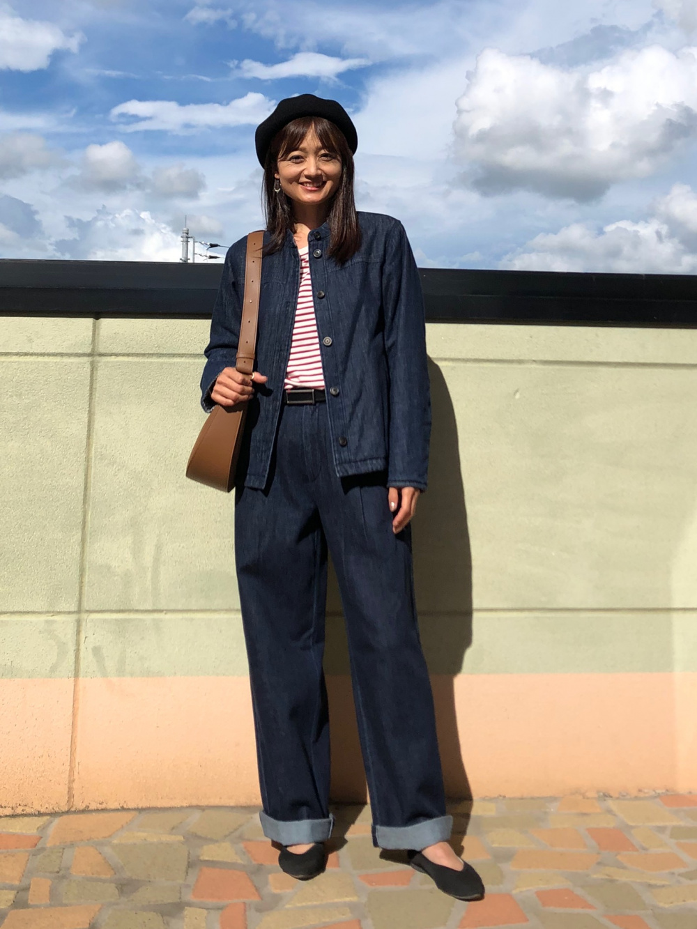 ユニクロ × ジルサンダー カシミヤブレンド ノーカラーコート