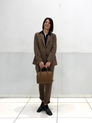 完売商品ユニクロ　UNIQLO S テーラードジャケット　チェック　セットアップ ユニクロ公式 | テーラードジャケット（チェック） セットアップ可能