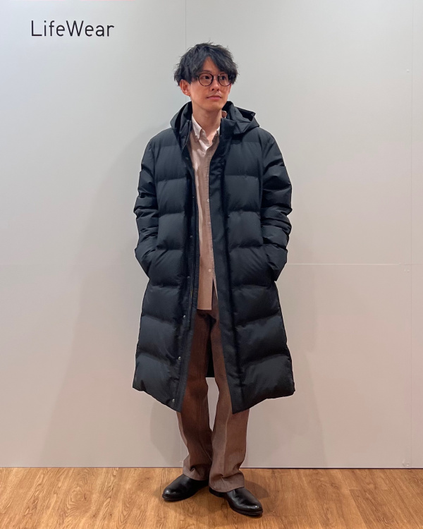 シームレスダウンコートのコーディネート・着用イメージ｜ユニクロ公式
