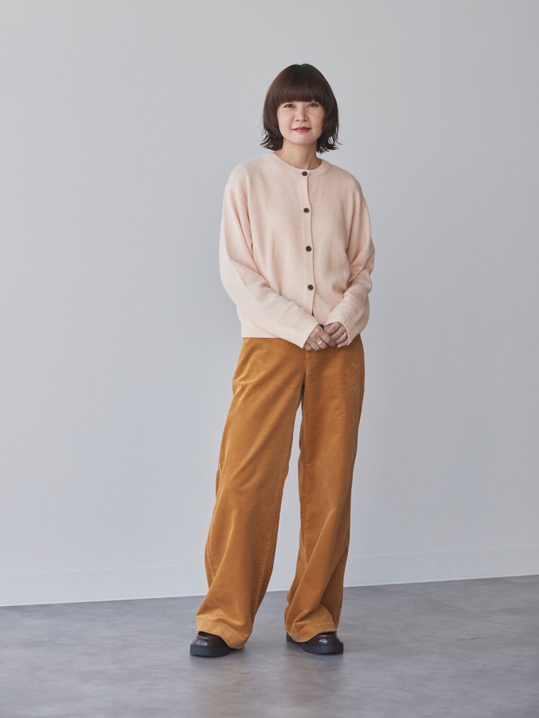 UNIQLO Cカシミヤクルーネックショートカーディガン