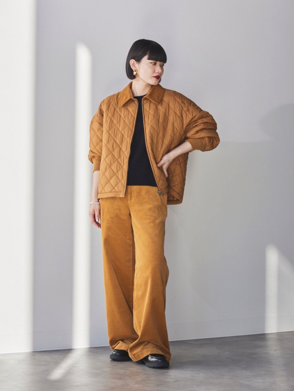 カシミヤクルーネックショートカーディガン（長袖）、カシミヤクルー