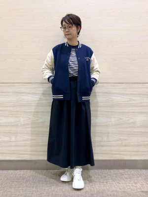 タグ付き　ユニクロ　スタジアムジャンパー　Lサイズ UNIQLO - UNIQLO スタジアムジャンパー 本革 ユニクロ