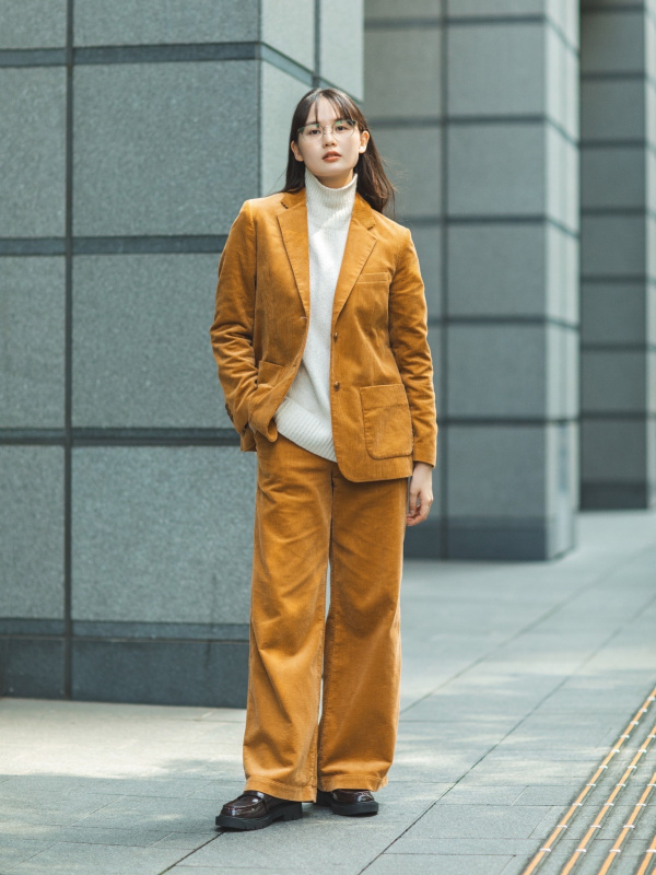 UNIQLO C コーデュロイジャケットセットアップ 上下セット】ユニクロC コーデュロイジャケットコーデュロイ
