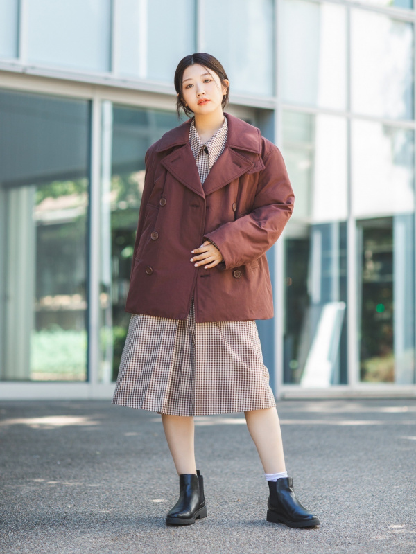 新品タグ付きUNIQLOU パデットショートピーコート MSize 黒 ユニクロ公式 | パデッドショートピーコート(レディース)