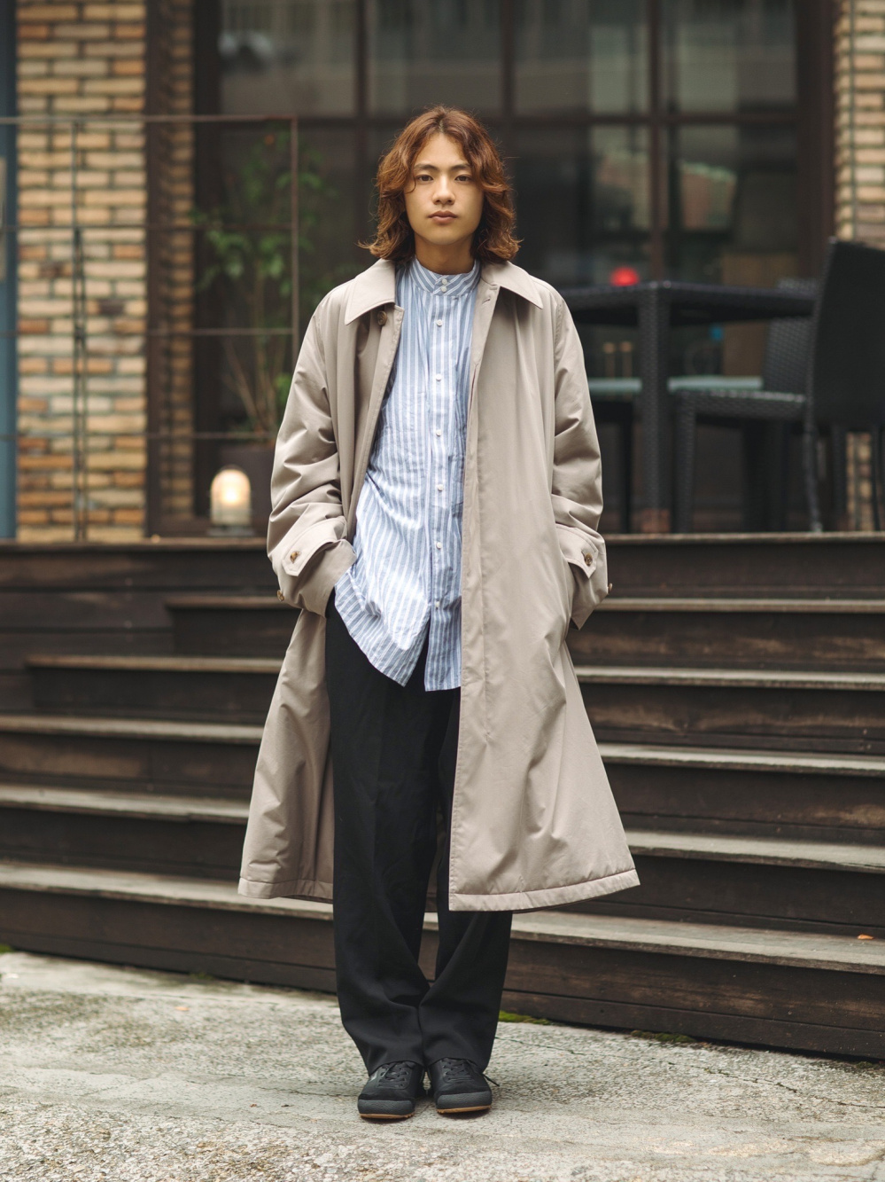 Uniqlo U ステンカラーコート - margesolucoes.com.br