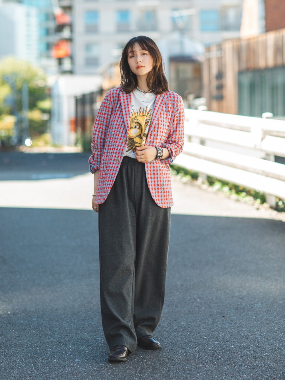 ジャージーテーラードジャケット セットアップ可能、ブラッシュド