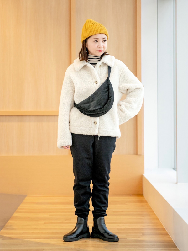 ヒートテックボアスウェットパンツ、ボアフリースジャケットの