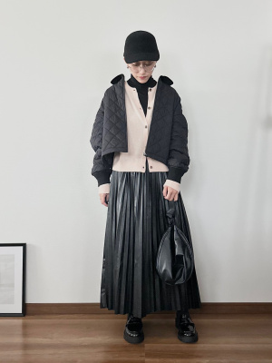 ユニクロ公式 | カシミヤクルーネックショートカーディガン(長袖) ユニクロ公式 | カシミヤクルーネックショートカーディガン(長袖)