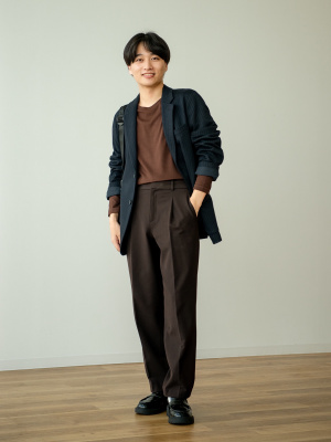 go to Hollywood 迷彩プリントパフスリーブジャケット　02サイズ Camouflage Print Puff Sleeves Jacket – FITH ONLINE STORE