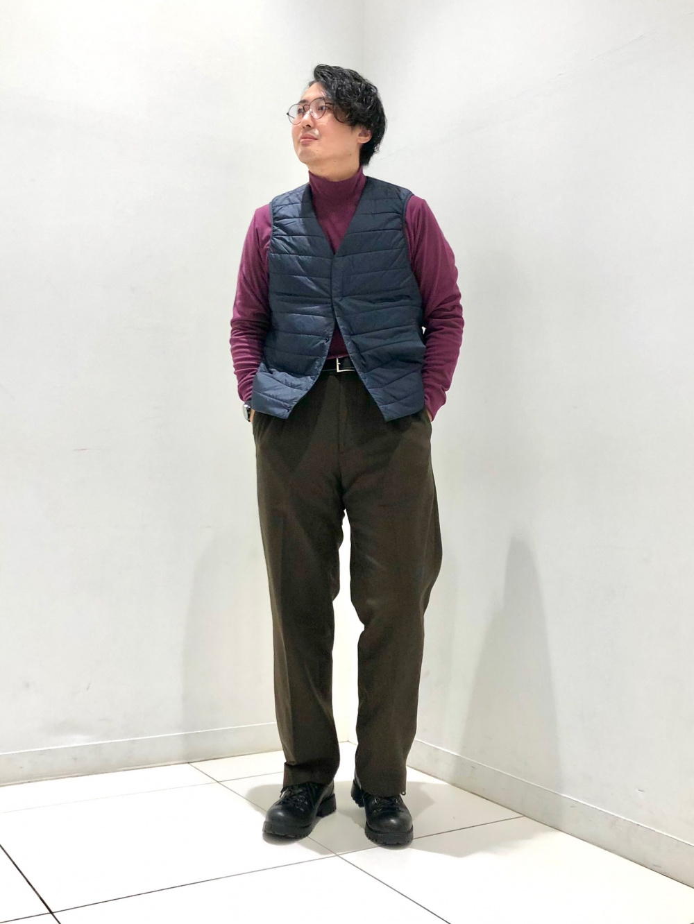 ファインクロス ストライプシャツ（レギュラーカラー・長袖）22年春秋