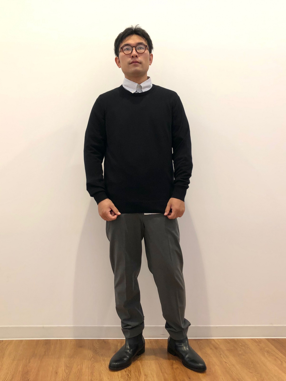 コーチジャケット、スマートアンクルパンツ2WAYストレッチ（ウール