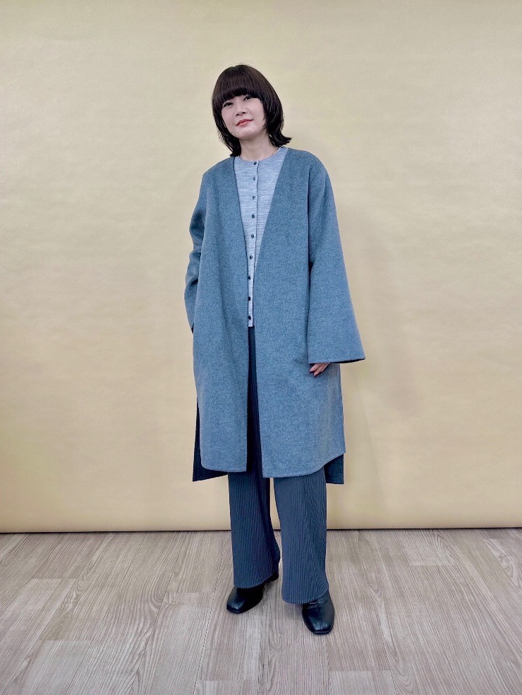 プリーツワンピース（半袖）セットアップ可能、UVカットジャージー  