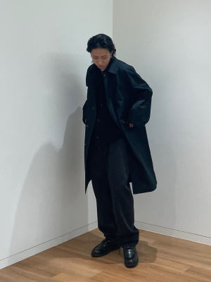 uniqlo u ステンカラーコート 2023AW Black 大人のユニクロ】「ユニクロ ユー」試着ルポ。秋冬最新作の「黒