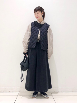 ユニクロ公式 | ブロードオーバーサイズストライプシャツ（長袖）