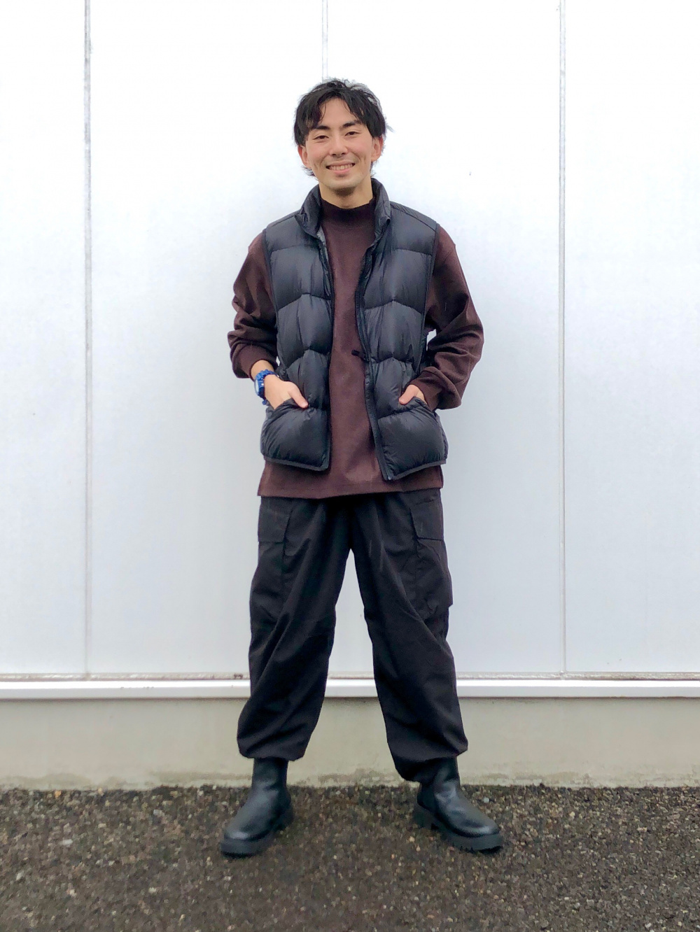 ウルトラライトダウンベスト/ワイドキルト、ウルトラストレッチ