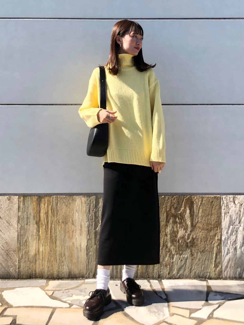 ドライスウェットナローマキシスカート（丈標準80～84cm）セットアップ