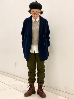 ユニクロ公式 | ダブルフェイスショートコート