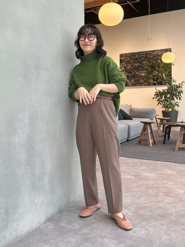 UniqloC セットアップ ワークジャケット パンツ M ワイン 公式スタイリング | ユニクロ公式
