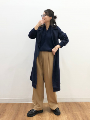 ユニクロ公式 | ダブルフェイスラップコート