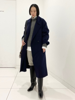 ユニクロ公式 | ダブルフェイスラップコート