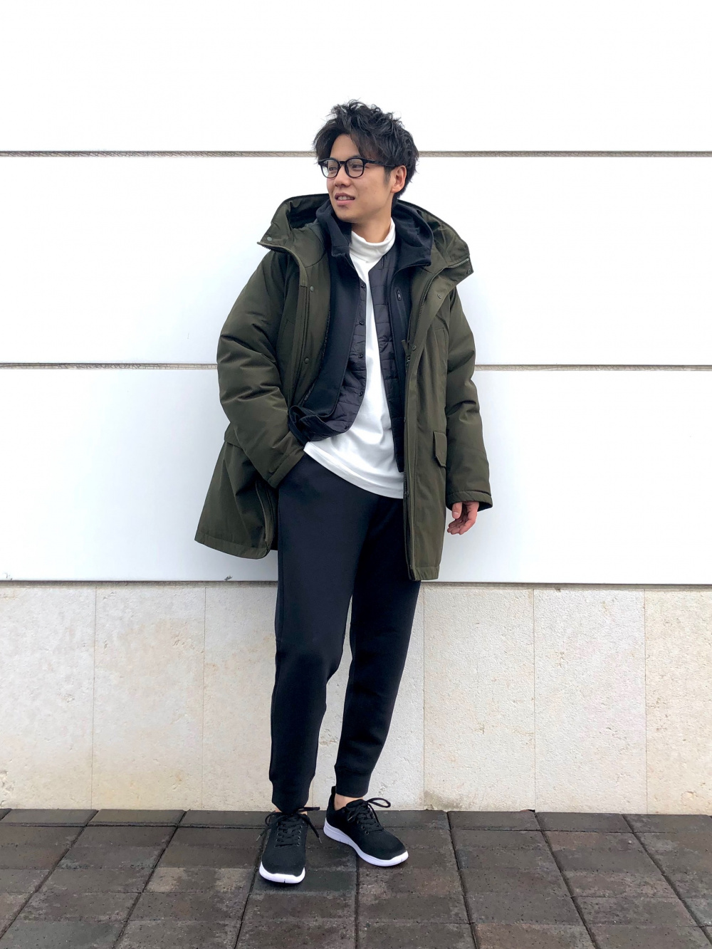 ソフトタッチタートルネックTシャツ、ウルトラウォームハイブリッド