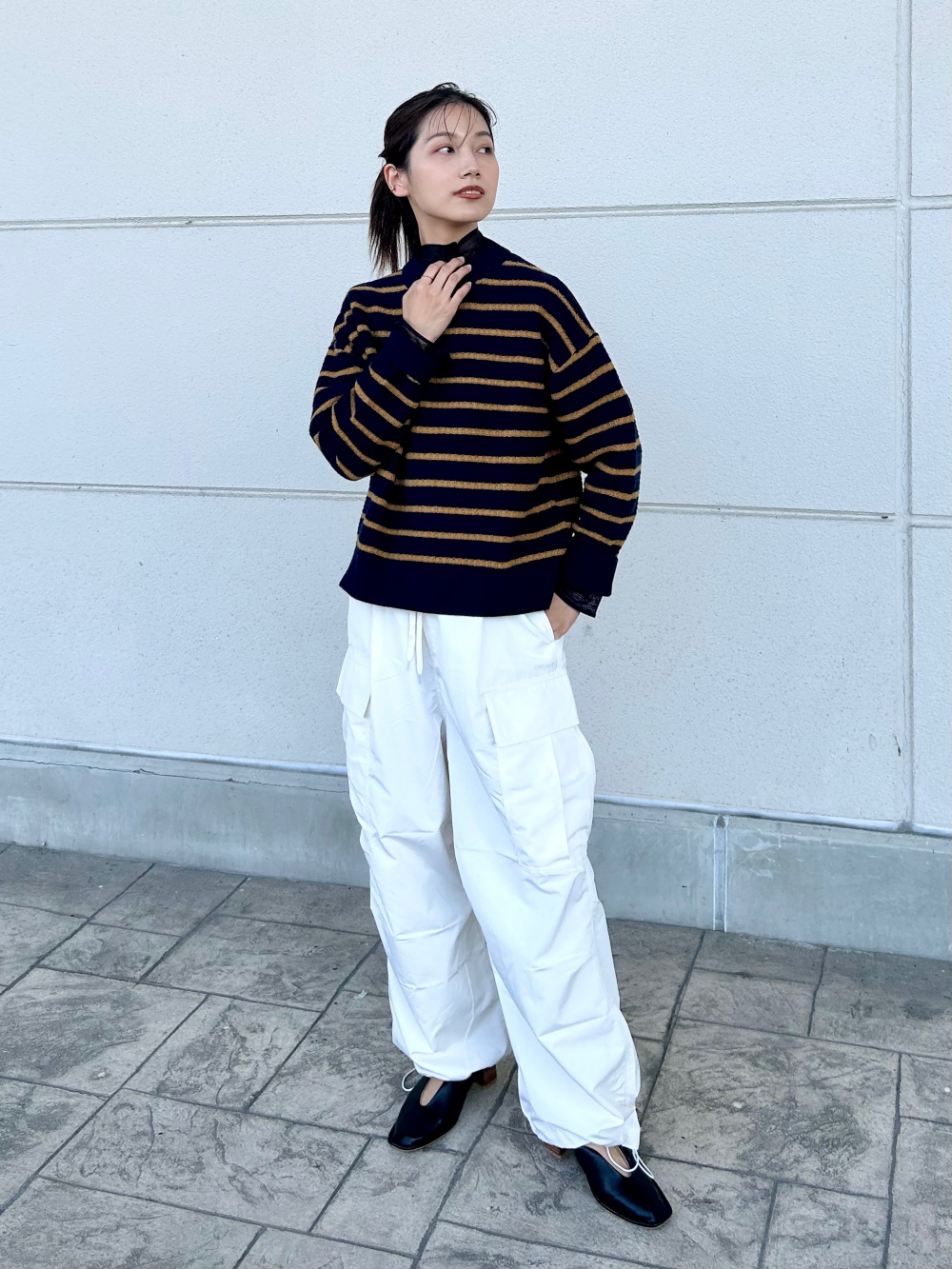 UNIQLO＋j ドライスウェット　セットアップ　ホワイトorブラック ドライスウェットリラックスブルゾン（セットアップ可能）、メッシュ