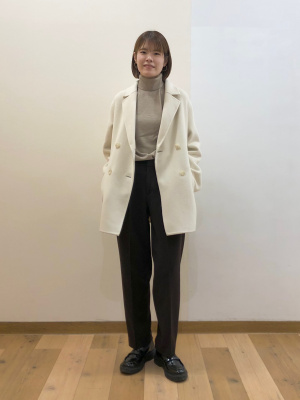 UNIQLO - 新品タグ付きUNIQLOダブルフェイスショートコートの通販 by ラブリーナナ's shop｜ユニクロならラクマ