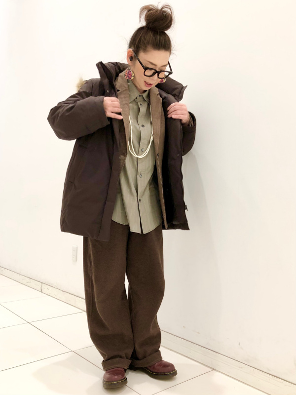 ブラッシュドジャージーシャツジャケット セットアップ可能