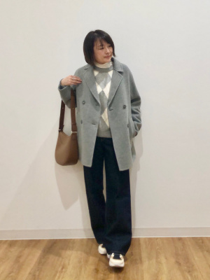 【タグ付未使用】Liesse ダブルフェイスショートコート free size ライトダブルフェイス ショートコート / JOSEPH | ファッション