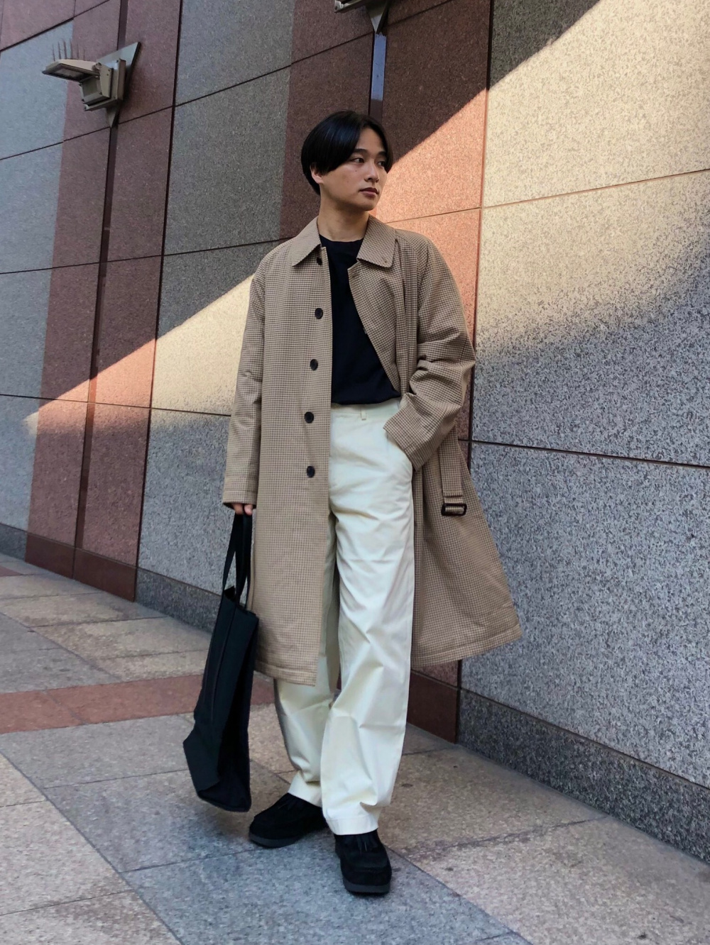 ベリー様専用UNIQLO×JW ANDERSON トレンチコートネイビー