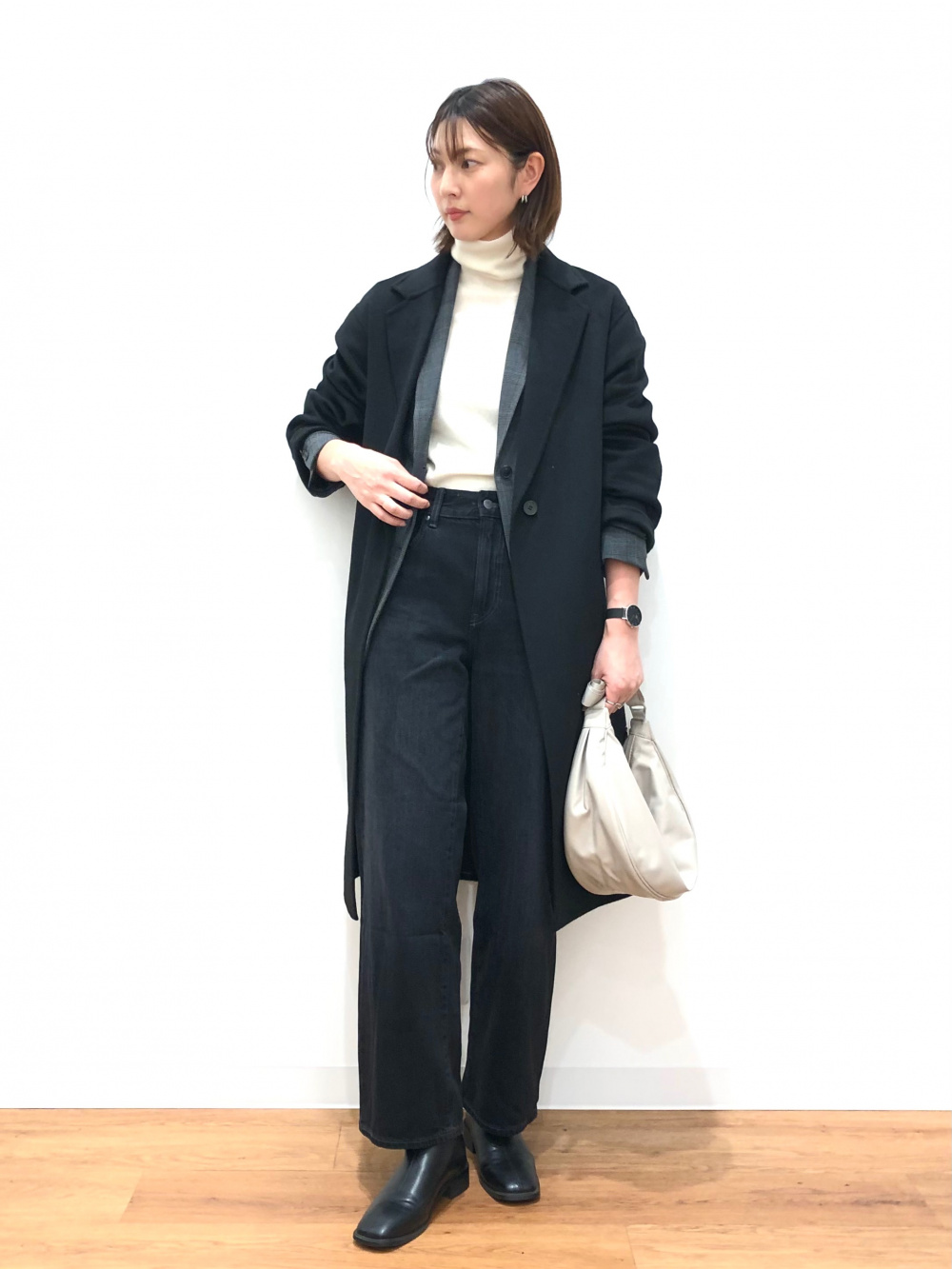 UNIQLO - UNIQLO カシミヤ タートルネックセーターの通販 by