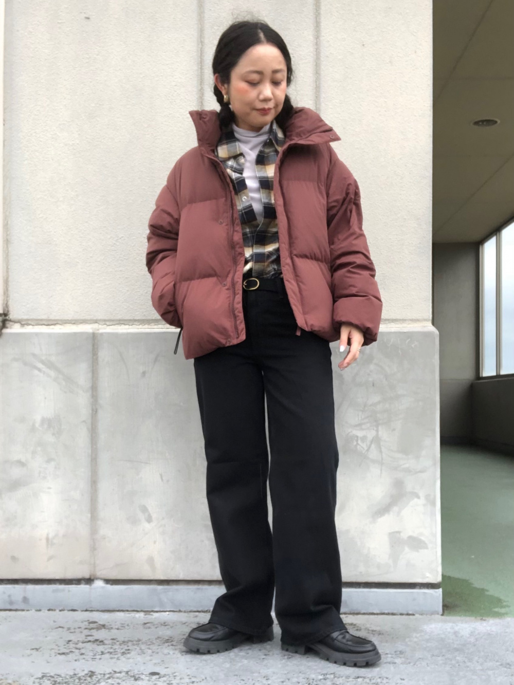 UNIQLO U パデッドボリュームジャケット XSレディース