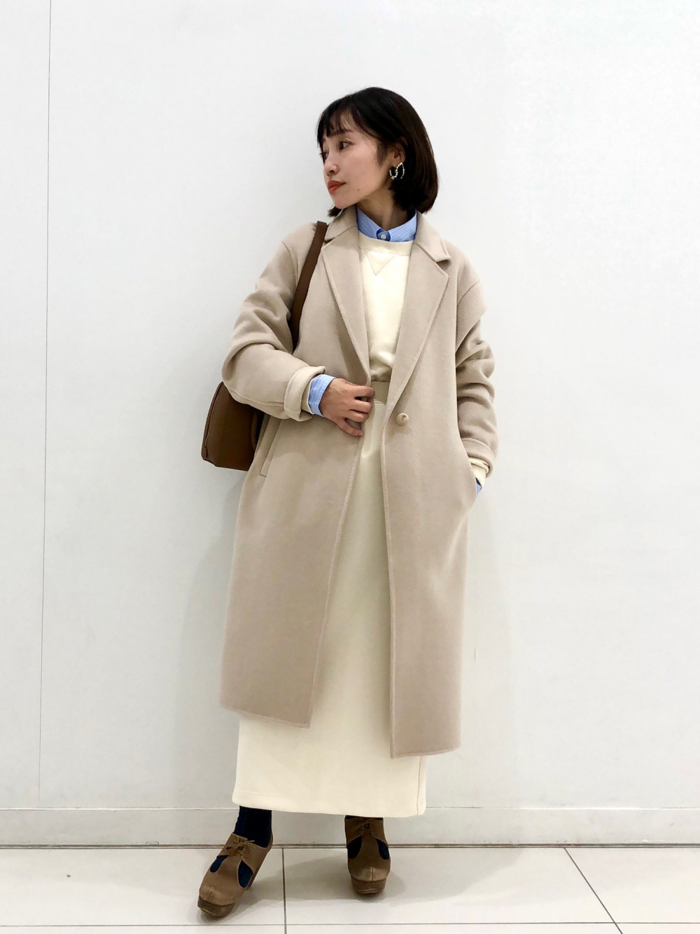 ドライスウェットナローマキシスカート（丈標準80～84cm）セットアップ