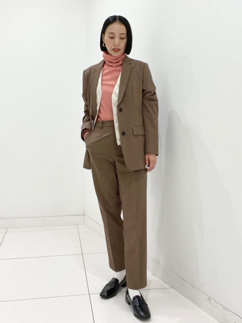 スマートアンクルパンツ（チェック・2WAYストレッチ・テーパード・標準