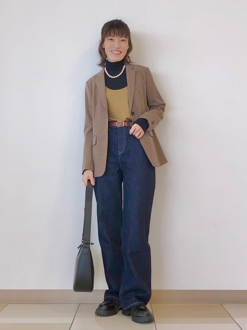 完売商品ユニクロ　UNIQLO S テーラードジャケット　チェック　セットアップ ユニクロ公式 | テーラードジャケット（チェック） セットアップ可能