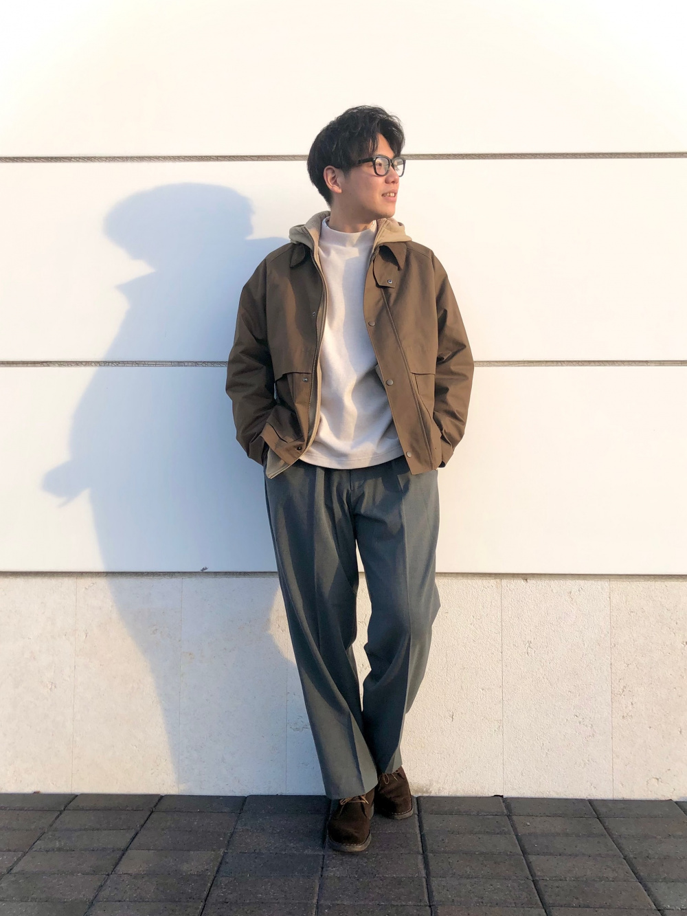 ユニクロユー2023AW「スウェットタートルネックシャツ」購入