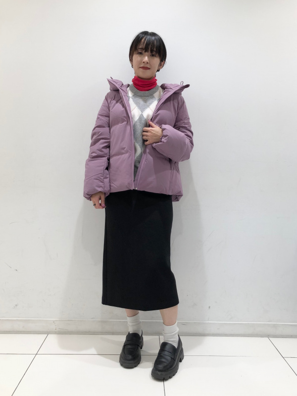 ドライスウェットナローマキシスカート（丈短め75～79cm）セットアップ