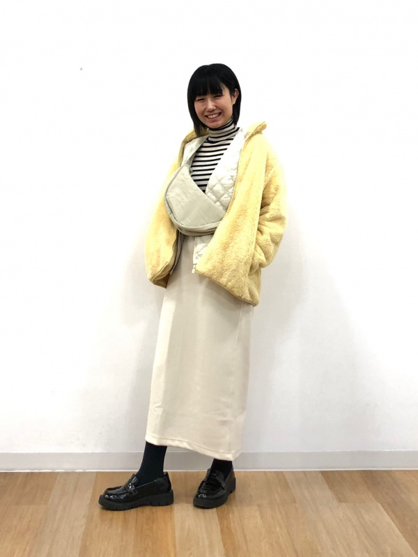 ドライスウェットナローマキシスカート（丈標準80～84cm）セットアップ