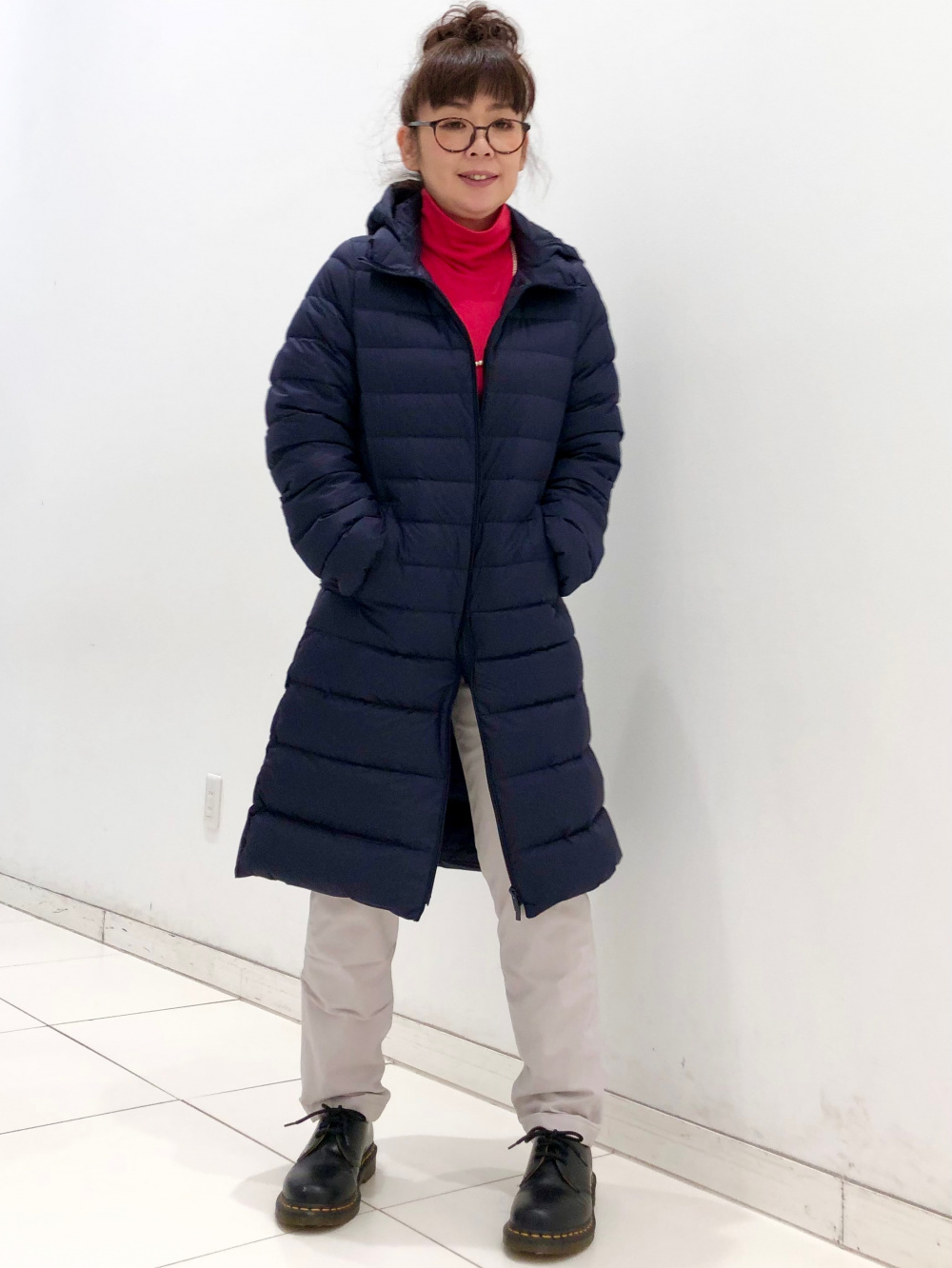 ウルトラライトダウンロングコート」の着用コーディネート| ユニクロ公式