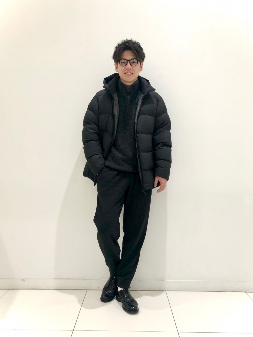 パウダーソフトダウンジャケット(NANODESIGN)、ワイドフィット