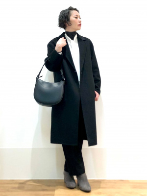 ユニクロ公式 | ダブルフェイスロングコート