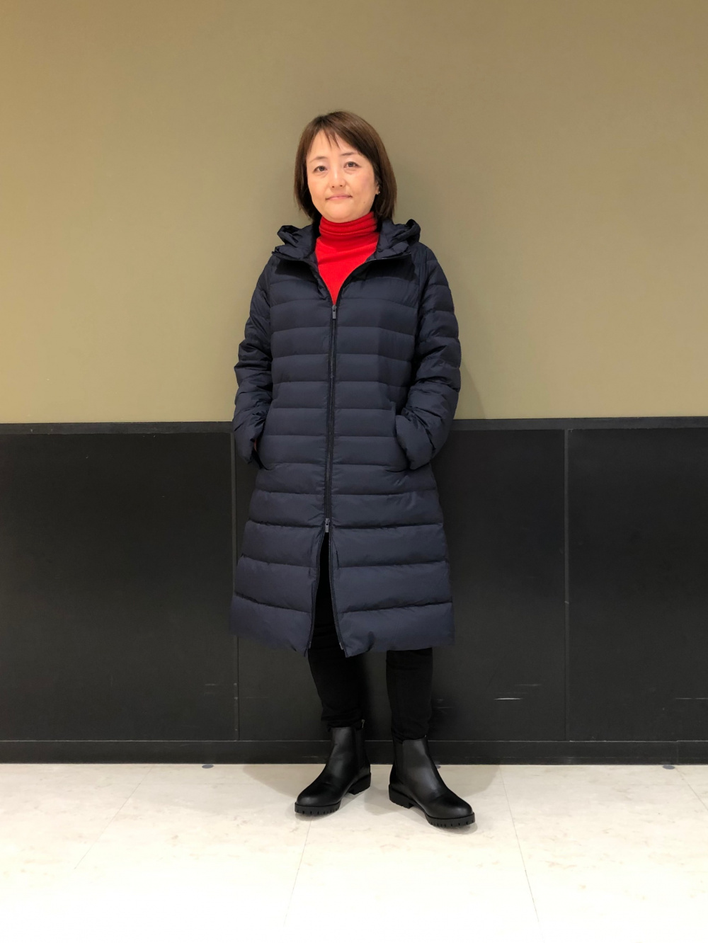 ウルトラライトダウンロングコート」の着用コーディネート| ユニクロ公式