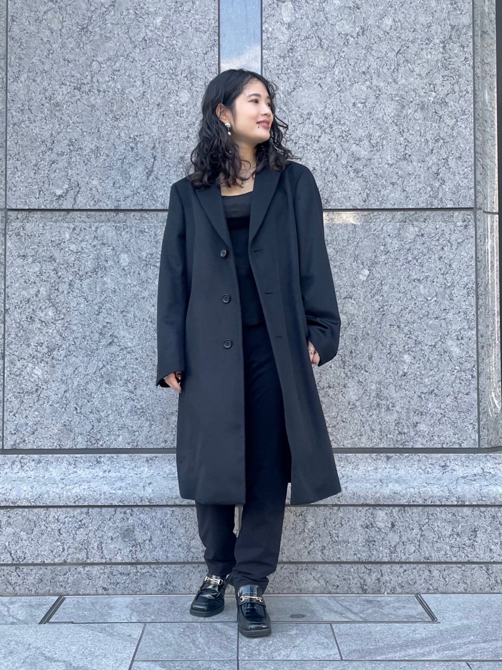 styling/】 シルクウールコート